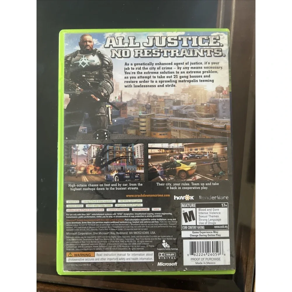Xbox crackdown microsoft